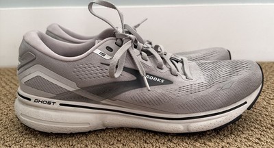 Brooks Ghost 15 Mens Running Shoes Grey Size 10.5
