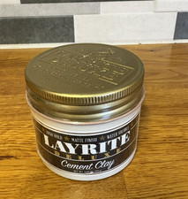Layrite Cement Clay Matte Matt Finish Haircare Hair Styling Product 120g 4.25oz