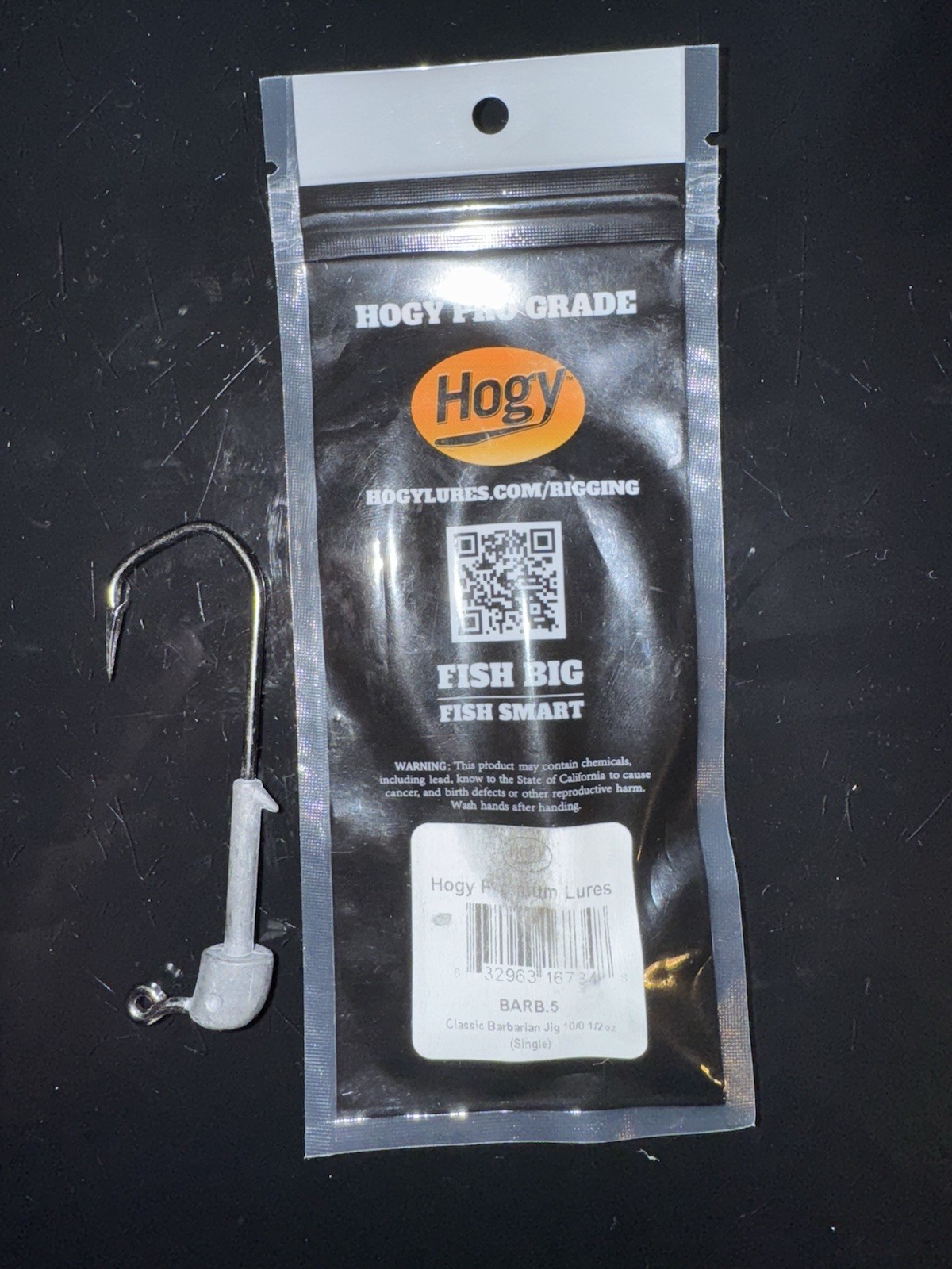 Hogy Classic Barbarian Jighead Swimbait 10/0 Hook 1/2 oz - 2 Pack - Image 4