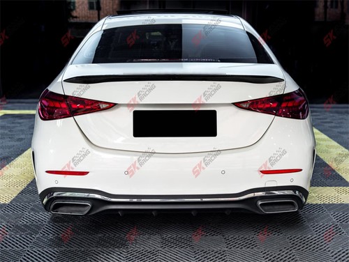 Alerón trasero de fibra de carbono forjado/seco TwilL en seco para Benz Clase C W206 C200 - Imagen 15 de 24