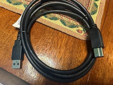 HP USB 2.0 Printer Cable Type A to Type B Male 6FT Scanner Printer HP 935544