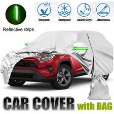 178-208 Suv Car Cover Waterproof Outdoor All Weather Protection Uv Resistant
