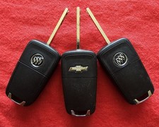 Oem Gm 13500226 13574862 13580802 Flip Key Fob Remote Lot 3 Buick Chevy 315mhz