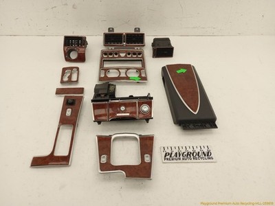 Chrysler Crossfire Set Of Wooden Bezel Trim Panel Fits 2004 2005 2006 2007 2008