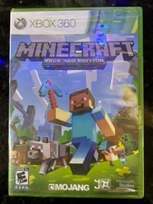 Minecraft Xbox 360 Edition (Microsoft Xbox 360, 2013) BRAND NEW FACTORY SEALED