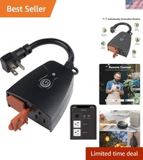 Remote-Controlled Outdoor WiFi Plug - Perfect...