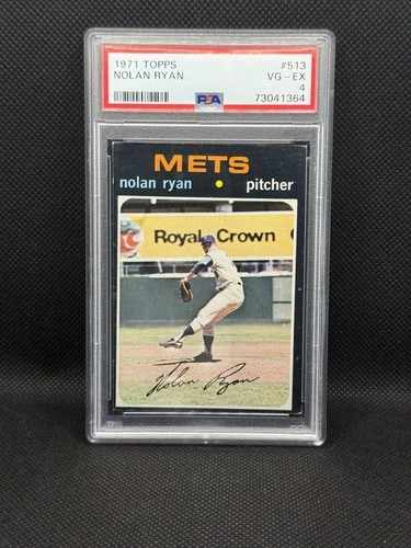 1971 Topps - Nolan Ryan #513 PSA 4
