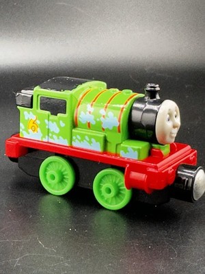 Thomas & Friends Take n Play Along Splash Percy Water Diecast 2013 RARE Mattel