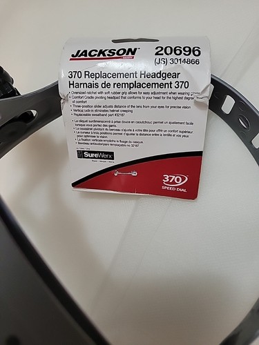 Jackson Safety 20696 Copricapo di Ricambio, per Casco di Saldatura, Nero/Grigio - Foto 2 di 6