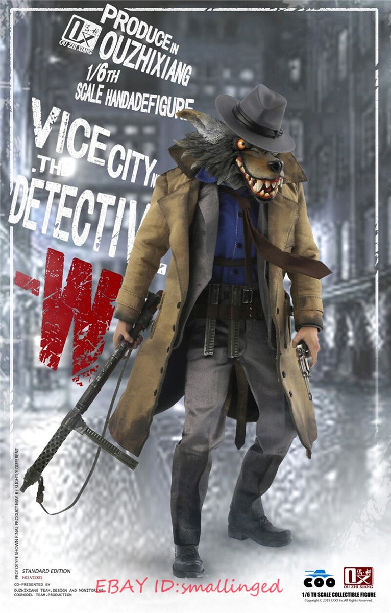 COOMODEL x OUZHIXIANG 1/6 バイスシティ ディテクティブ 1/6 Scale COOMODEL X OUZHIXIANG VC002 The Detective W Vice