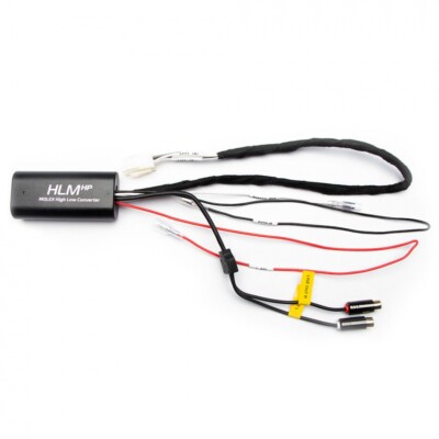 HLM HP (High Power) High-Low-Adapter für Werks-Soundsysteme Signal Konverter 2CH