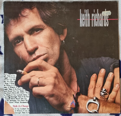 Virgin LP KEITH RICHARDS Talk Is Cheap 209 265 D 1988
