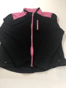 pink workout jacket