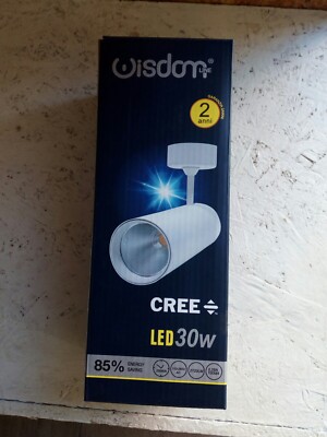 LED Decken-Und Wandstrahler Zylinder Weiß 30W Cree 5700K