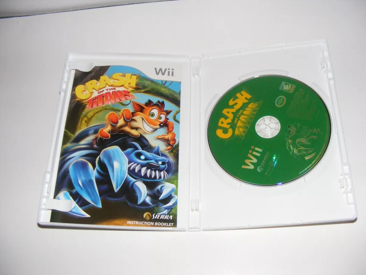 Crash Of The Titans Wii Used