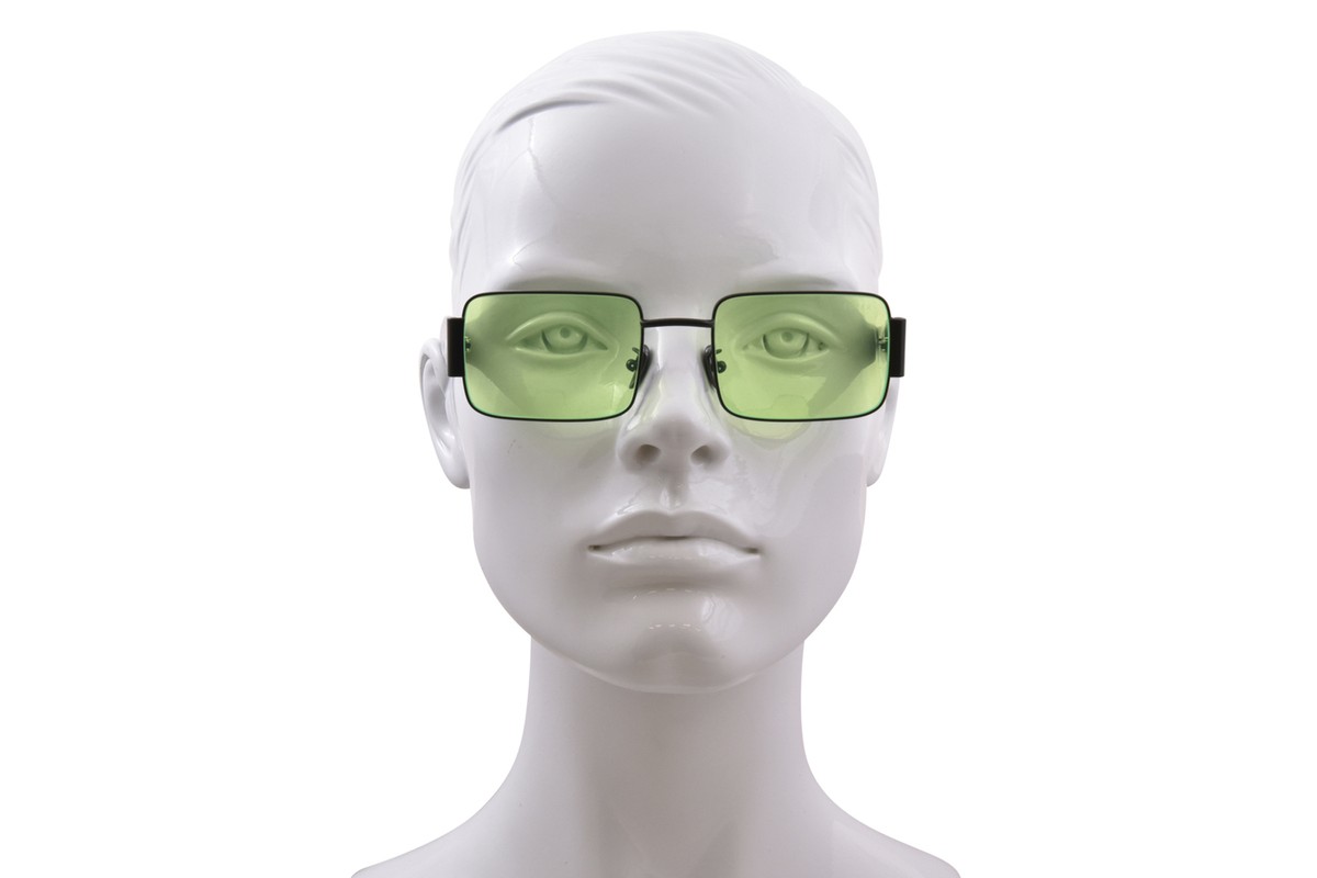 REDI × seedless サングラス　greenclothing RetroSuperFuture The-Z-P5X FW18 Sunglasses Black/Acid Green