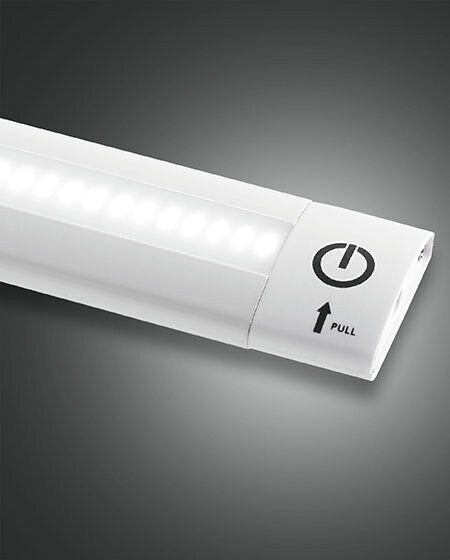 Galway touch dimmer sottopensili alluminio bianco led 5 watt luce naturale