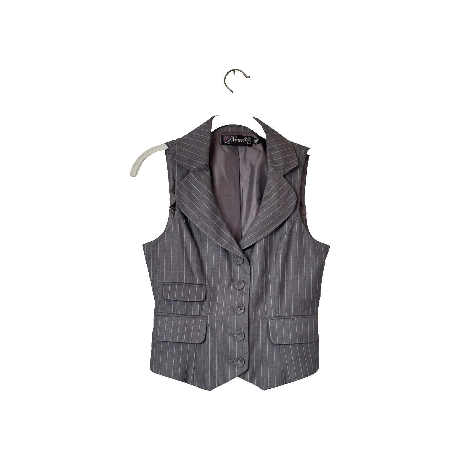 FOREVER 21 Striped Vests for Women