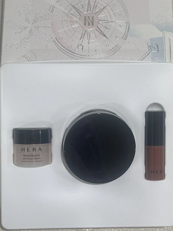 HERA 3 Pieces Black Cushion Foundation, Ampoule Cream + Matte Liquid Lip #462 - Image 3 of 4