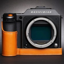 Handmade Genuine Real Leather Half Camera Case Cover Bag For Hasselblad X2D 100c