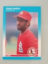 1987 Fleer Baseball #308 Ozzie Smith St. Louis Cardinals