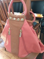 Valentina Sling Purse Salmon Color