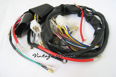 TW256) YAMAHA XT500 1977 '77 MAIN ELECTRICAL WIRING LOOMS