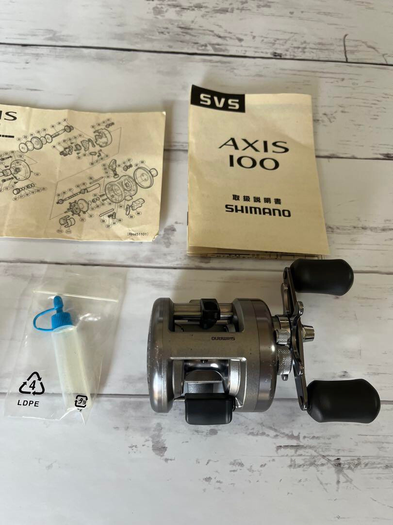 リール SHIMANO AXIS 100 Shimano Axis 100 Baitcast Reel Fishing From Japan Fedex