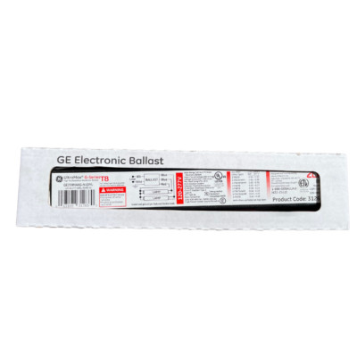 GE ULTRA MAX T8 2 LAMP BALLAST