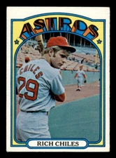 1972 Topps Baseball #56 Rich Chiles VG/EX *d4