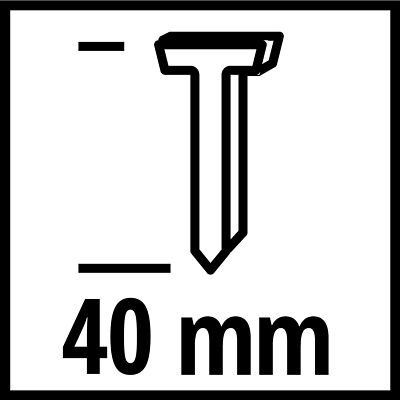 Einhell Druckluft-Tacker-Zubehör Nägel 3000 Stk., 40mm