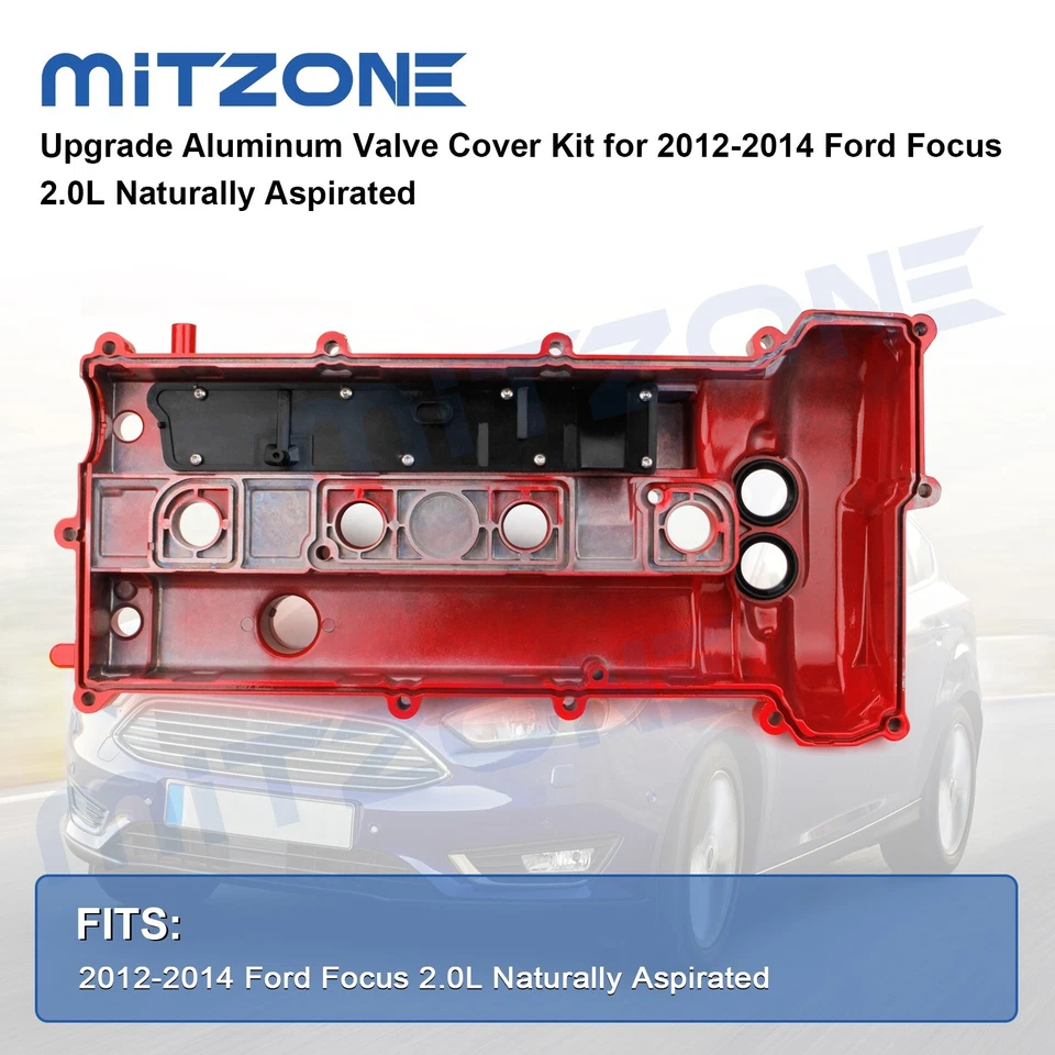 Kit de cubierta de válvula de aluminio para Ford Focus 2012 2013 2014 2,0 L aspiración natural Foto 3 de 4