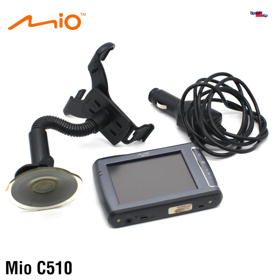 Mio C510 GPS Coche Móvil Satélite Satélites GPS Mapa USB Map - Imagen 1 de 4
