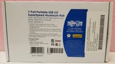 Tripp Lite 7-Port USB 3.0 SuperSpeed Aluminum Hub (U360-007-AL) - New/Sealed