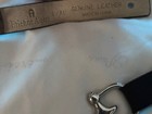 Etienne Aigner Vintage Belt~ Silver Metal Rings & Brown L/XL ~ NWOT — photo 3