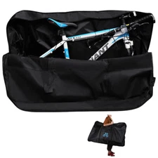 29" Heavy Duty Folding Bike Bag Bicycle Transport Case for Air Travel Shipping