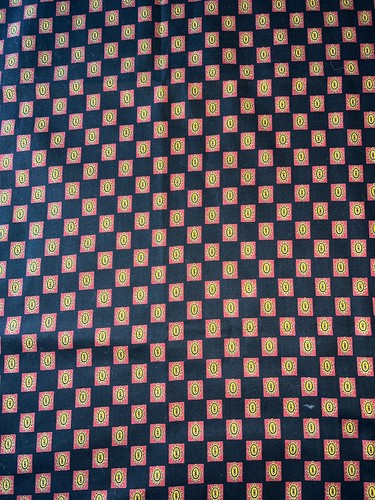 Tissu ancien coton cretonne provençale larg 88 cm x H 85 cm, réf B727 - Picture 2 of 4
