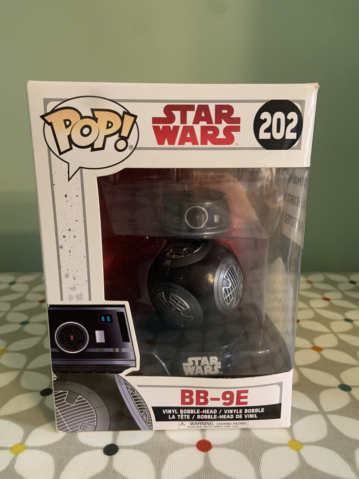 Figura De Vinilo Funko Pop De Star Wars Bb-9E #202. Los Últimos Jedi. Nuevo En Caja.