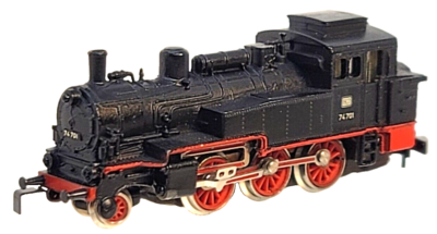 marklin メルクリン 8895 DB BR74 701 蒸気機関車 Marklin Z 8895 BR 74 701 DB Tank Loco 5-pole (tested) in box #8 | eBay