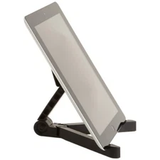 Black Tablet Stand Desktop Folding Travel Portable Holder for Tablets