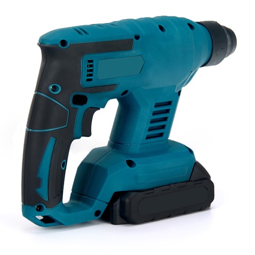 2 Batteries + Cordless Hammer Drill SDS Rotary Heavy Duty Electric Impact Hammer - Picture 14 of 14