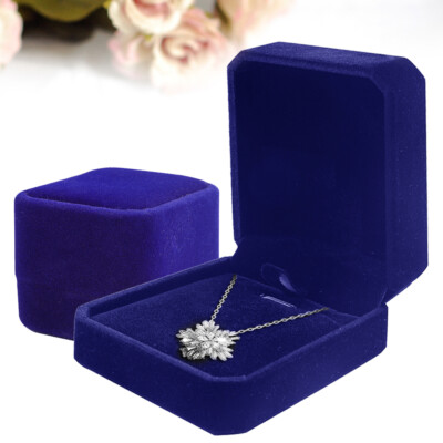10PCS Velvet Ring Earring Box Gift Jewelry Case for Wedding/Birthday/Anniversary