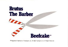 1990 Classic WWF #143 Brutus 