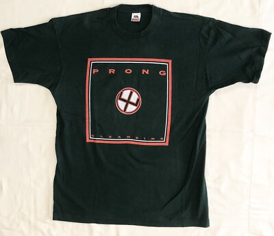90 s Prong Shirt Cleansing 1994  Tour Dates Size XL 2-sided