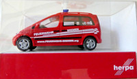 "Herpa 046404 H0 Mb Vaneo \"Feuerwehr Bremen\" Neu In Ovp"