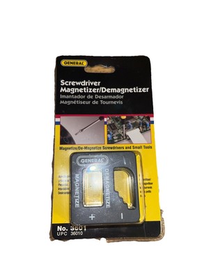 Screwdriver  Magnetizer /Demagnetizer 3601 General Tools - 2'' x 2'' Pro Grade