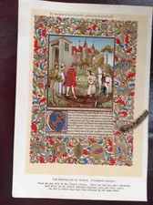 1899,antique Colour print, Les Merveilles du Mondl