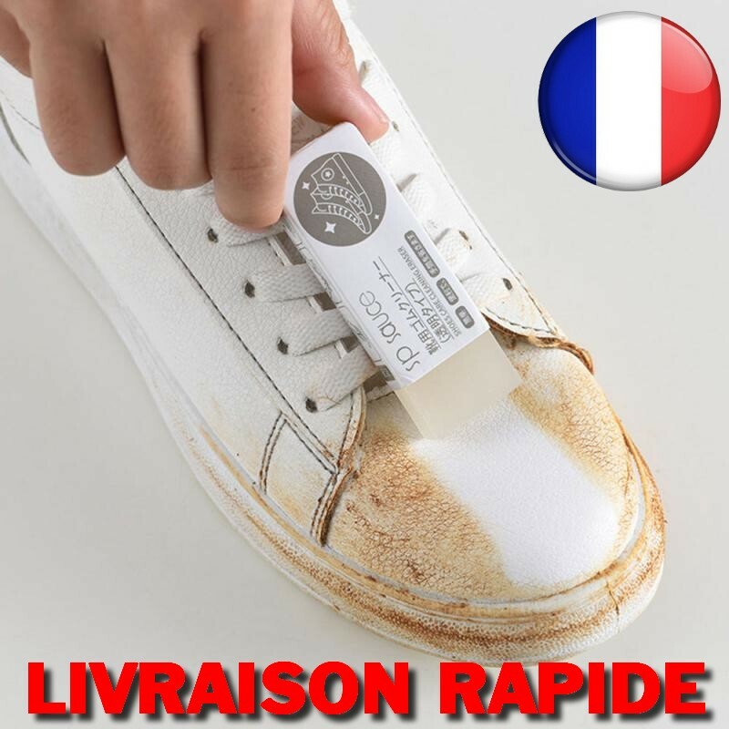 Magique Nettoyage Gomme Daim Simili Cuir Tissu Soins Chaussure