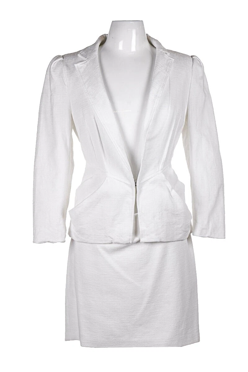White Regular Size 8 Coats, Jackets & Vests for Women