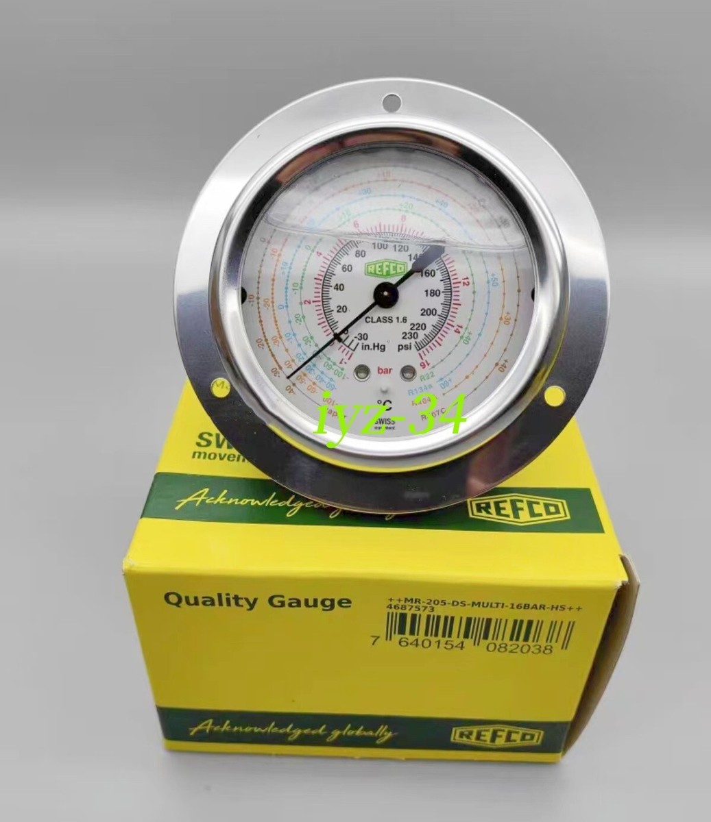 1PC REFCO ++MR-205-DS-MULTI-16BAR-HS++ 4687573 quality gauge | eBay